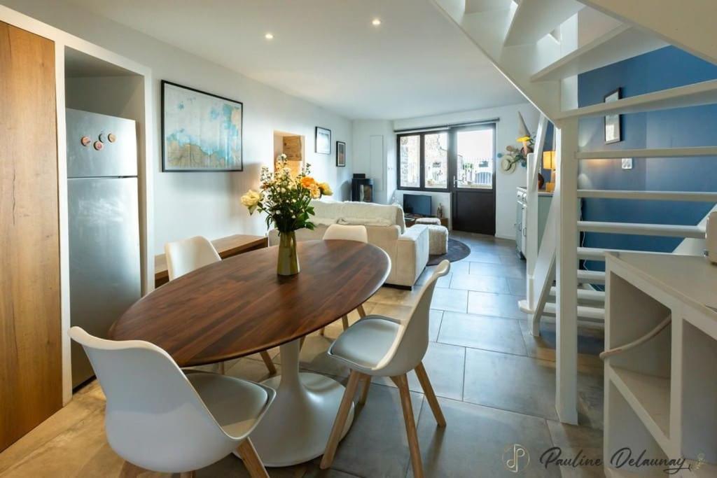 Ty Ar Mor Maison De La Mer, A 40 M De La Plage Saint-Michel-en-Grève Exterior foto