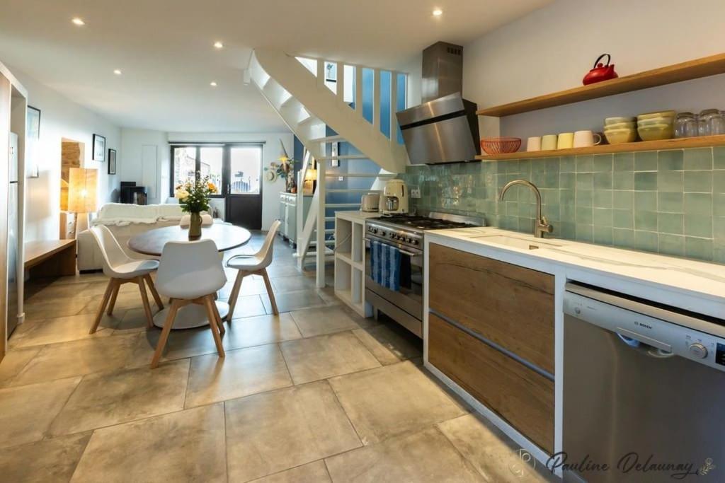Ty Ar Mor Maison De La Mer, A 40 M De La Plage Saint-Michel-en-Grève Exterior foto